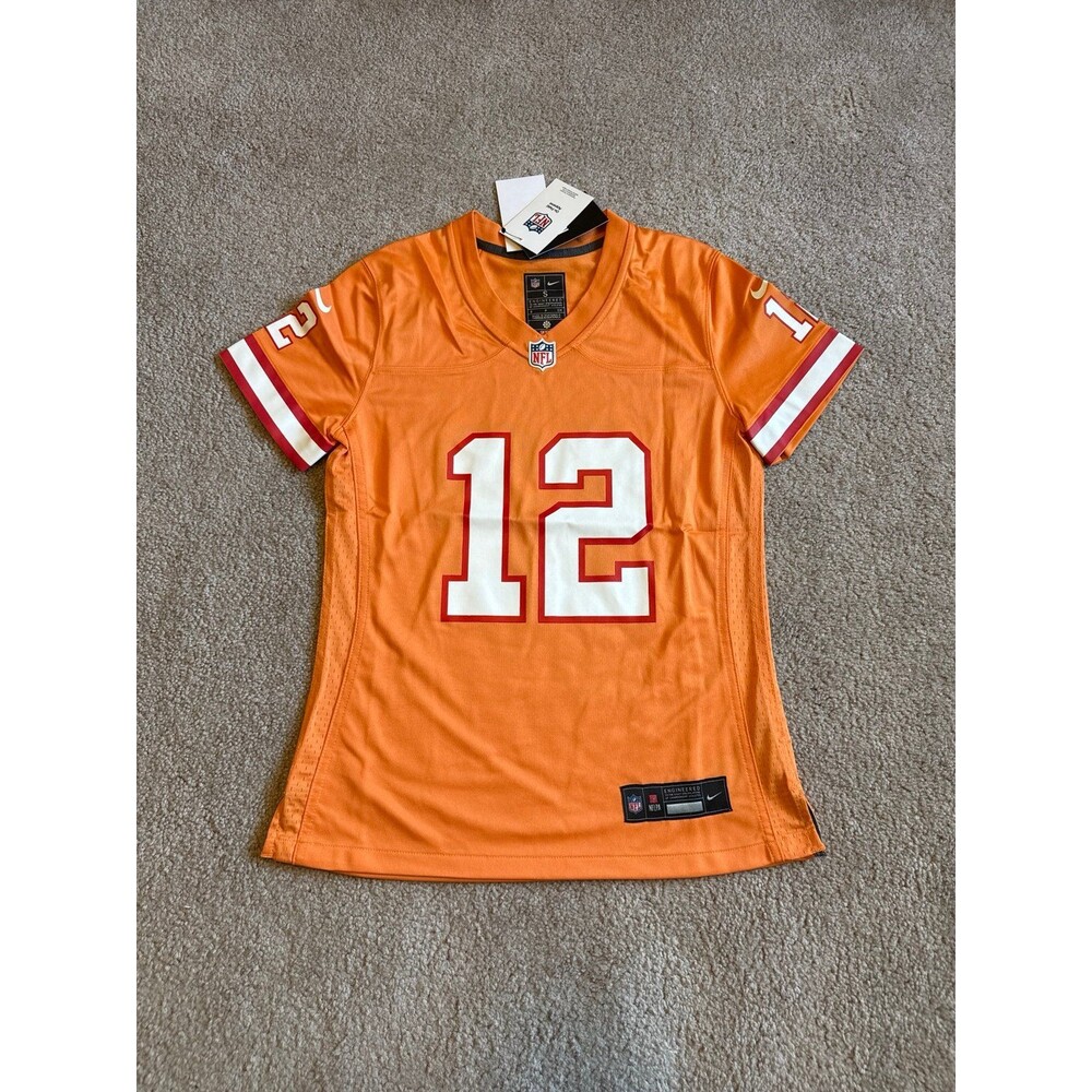 Tom Brady Tampa Buccaneers Creamsicle Nike NFL Jersey Size Small
